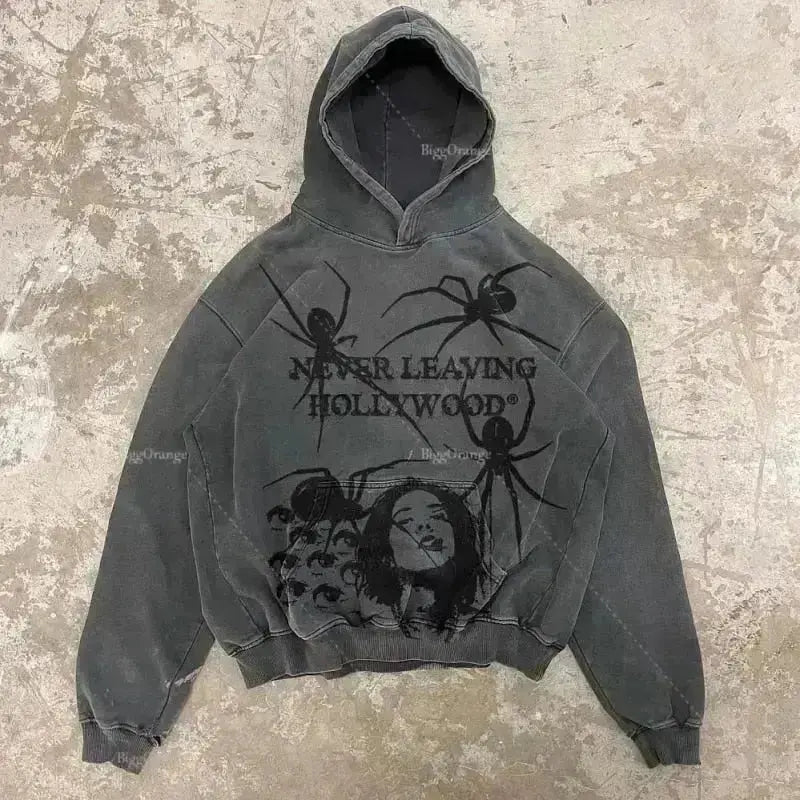 "Hootie Hoo Harmony" Men Women Streetwear Graphic Hoodie Ver.1 Daulet Apparel