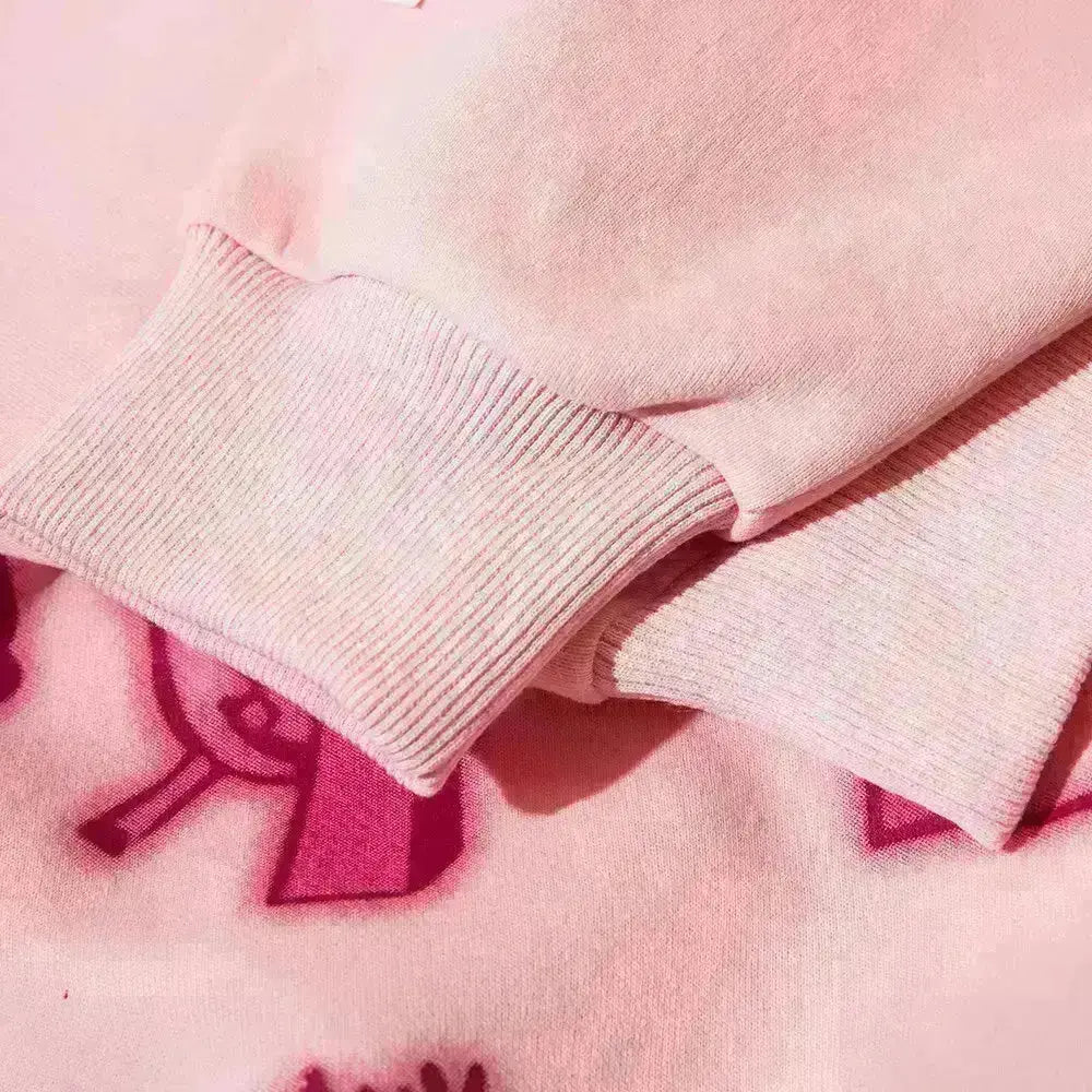 "Silver Serenade" Men Women Streetwear Graphic Hoodie Ver.1 Daulet Apparel