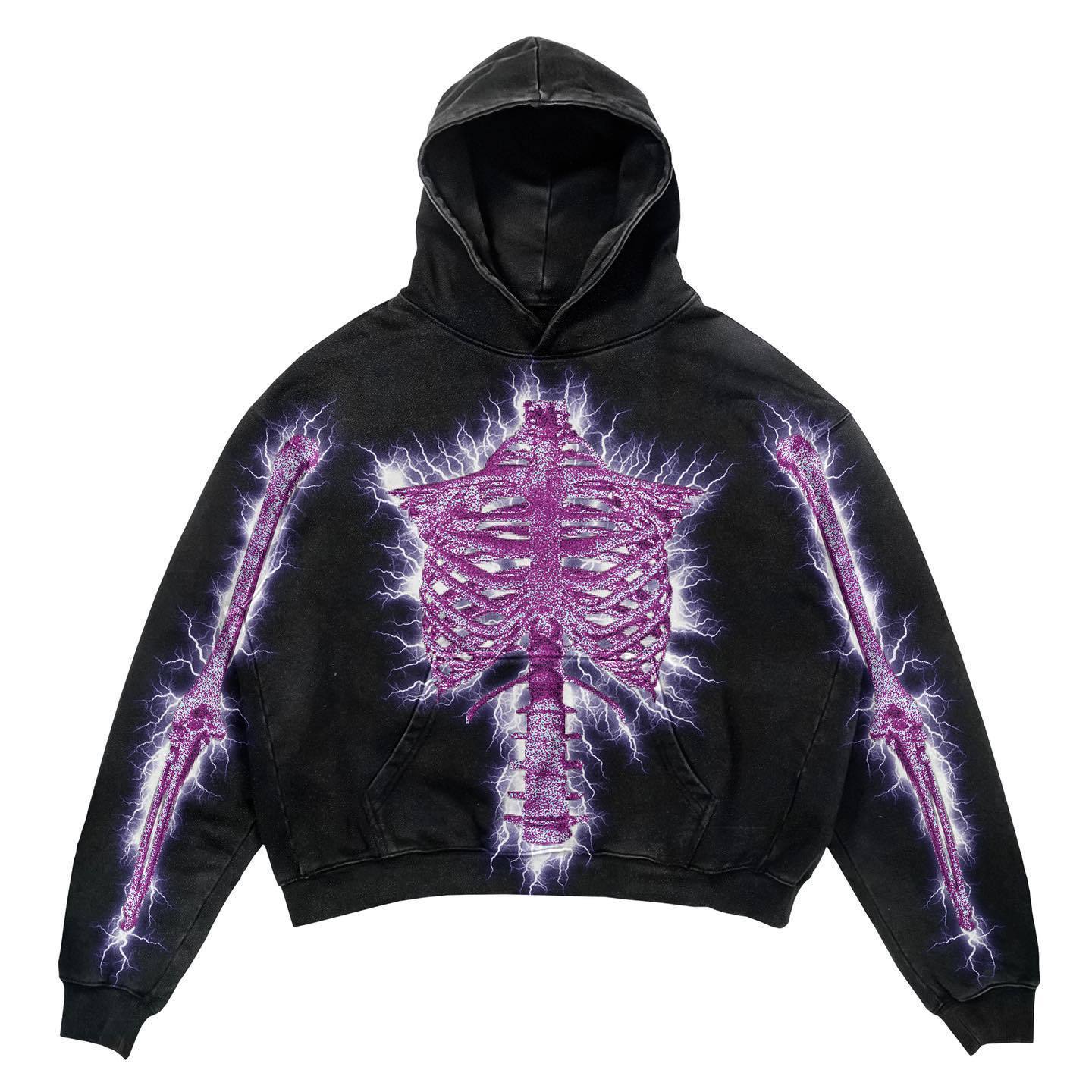 "Chroma Kin" Unisex Men Women Streetwear Graphic Hoodie Yoycol