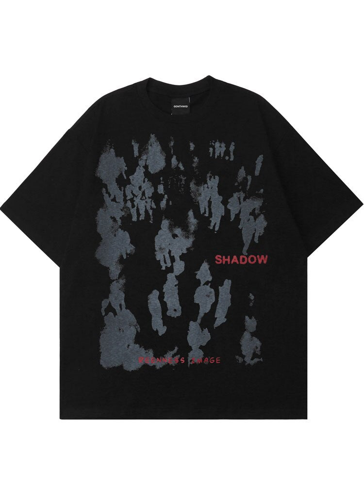 "Winter Dreamscape Magic" Unisex Men Women Streetwear Graphic T-Shirt Daulet Apparel