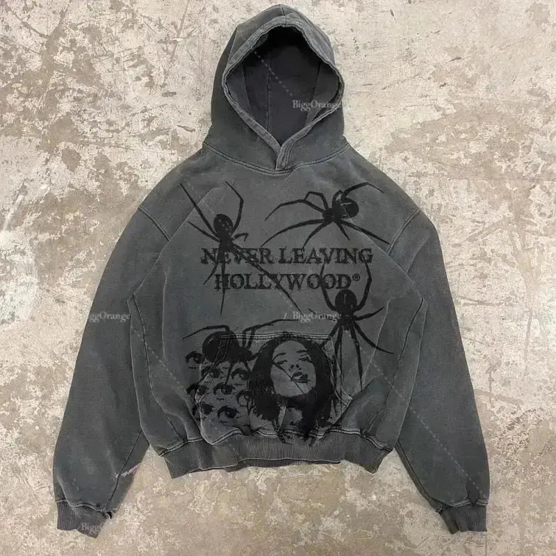 "Storytelling Saga" Men Women Streetwear Graphic Hoodie Ver.1 Daulet Apparel