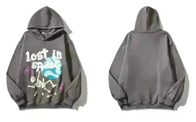 "Zenith Echo" Men Women Graphic Streetwear Hoodie Ver.1 Daulet Apparel