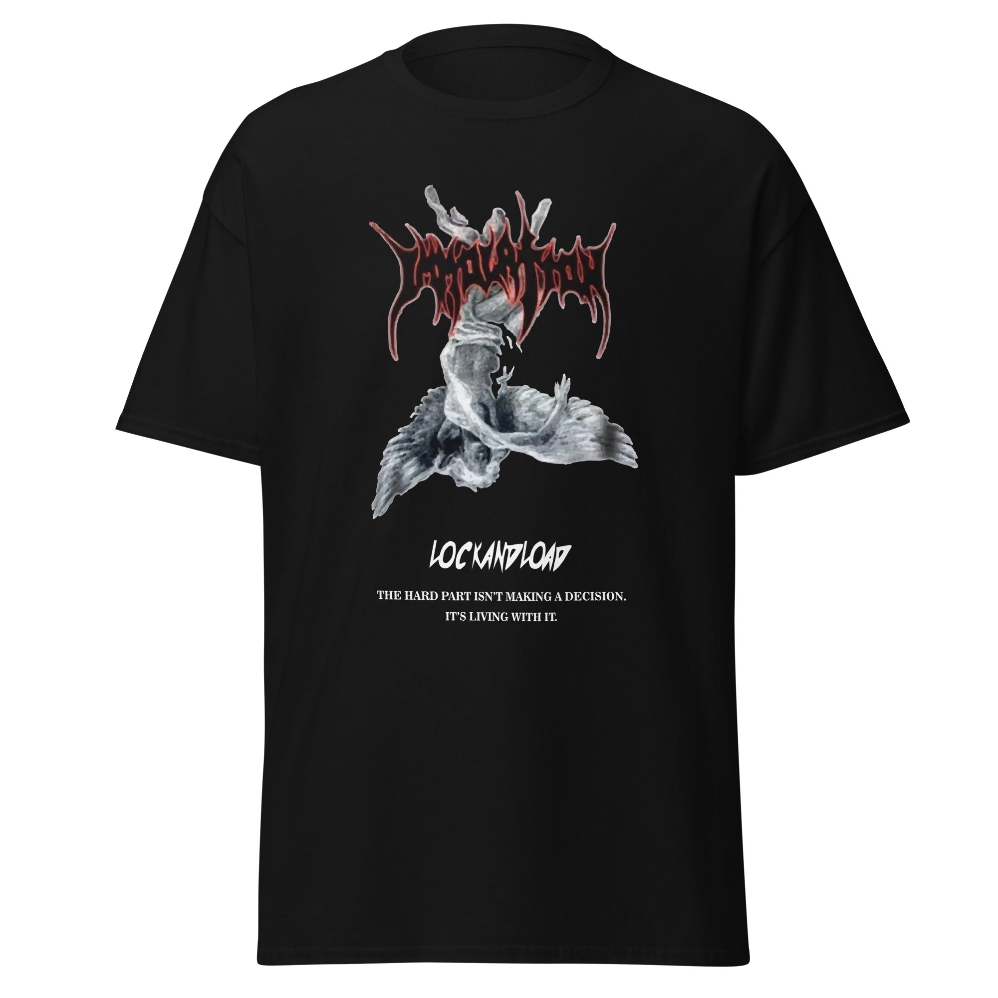 Upside Down Word Tee Men