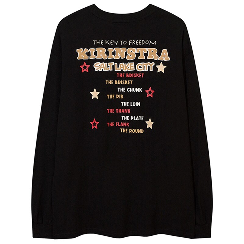 "Salt Lake" Unisex Men Women Streetwear Graphic Sweatshirt Daulet Apparel