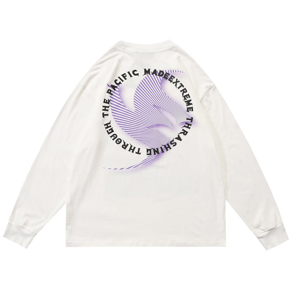 "Storm Is Coming" Unisex Men Women Streetwear Graphic Sweatshirt Daulet Apparel