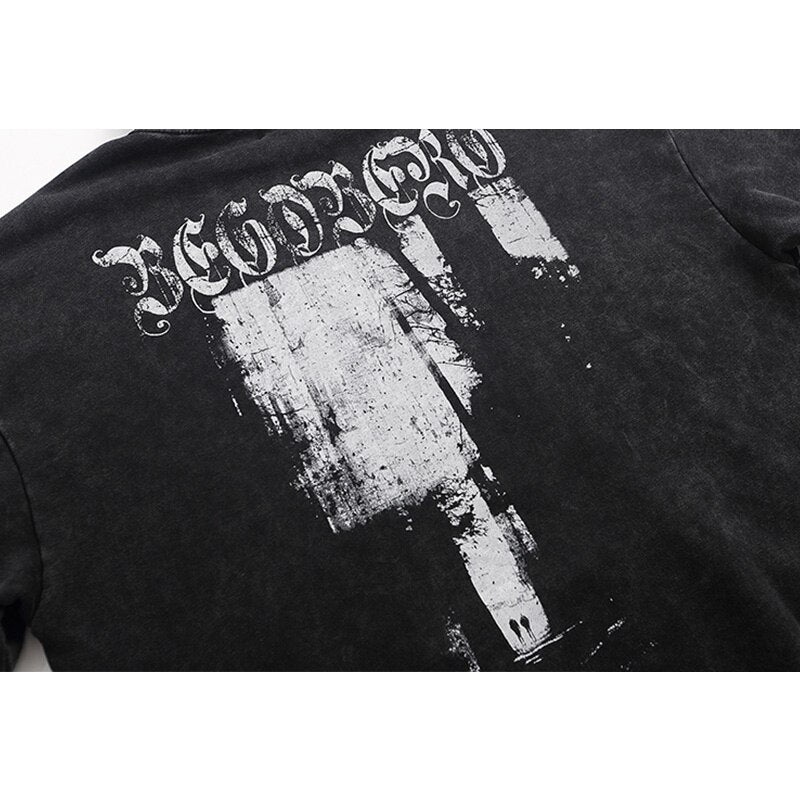 "Broken Home" Unisex Men Women Streetwear Graphic Hoodie Daulet Apparel