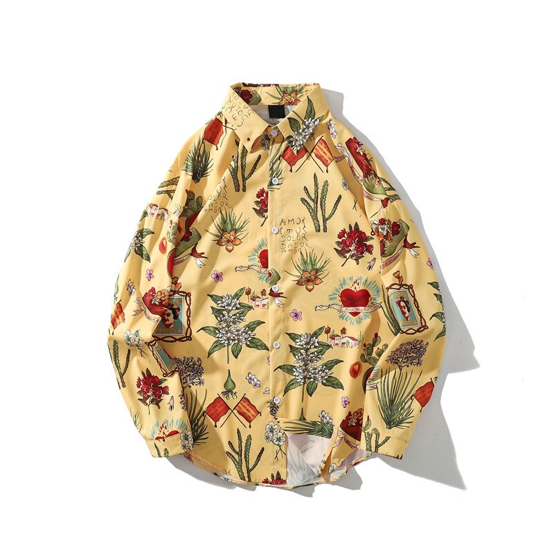 "Flower Plant" Unisex Men Women Streetwear Graphic Hoodie Daulet Apparel