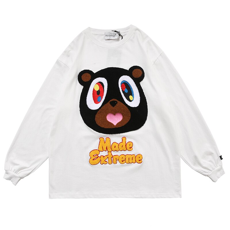 "Man Made" Unisex Men Women Streetwear Graphic Sweatshirt Daulet Apparel