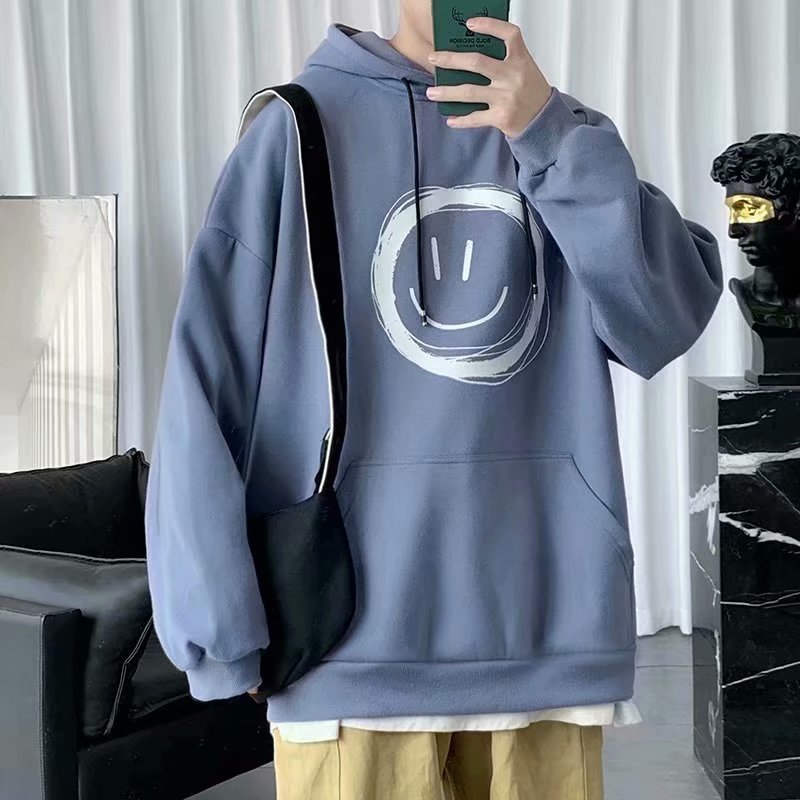 "Smiley" Unisex Men Women Streetwear Graphic Hoodie Daulet Apparel