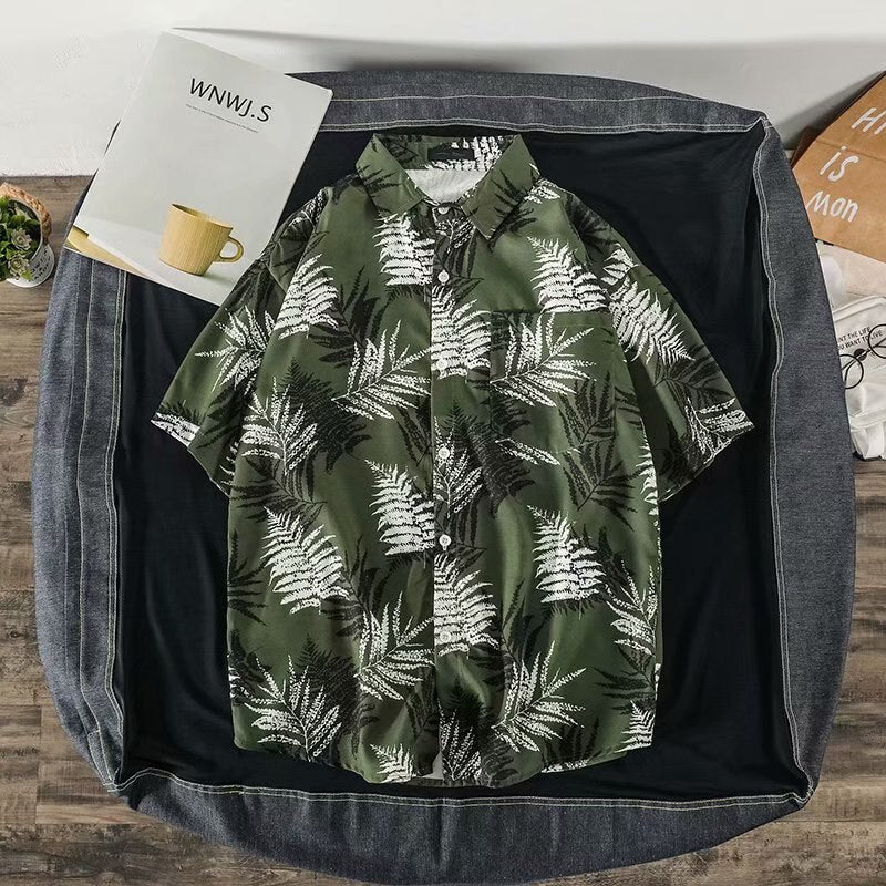 "White Beach" Unisex Men Women Streetwear Graphic Shirt Daulet Apparel