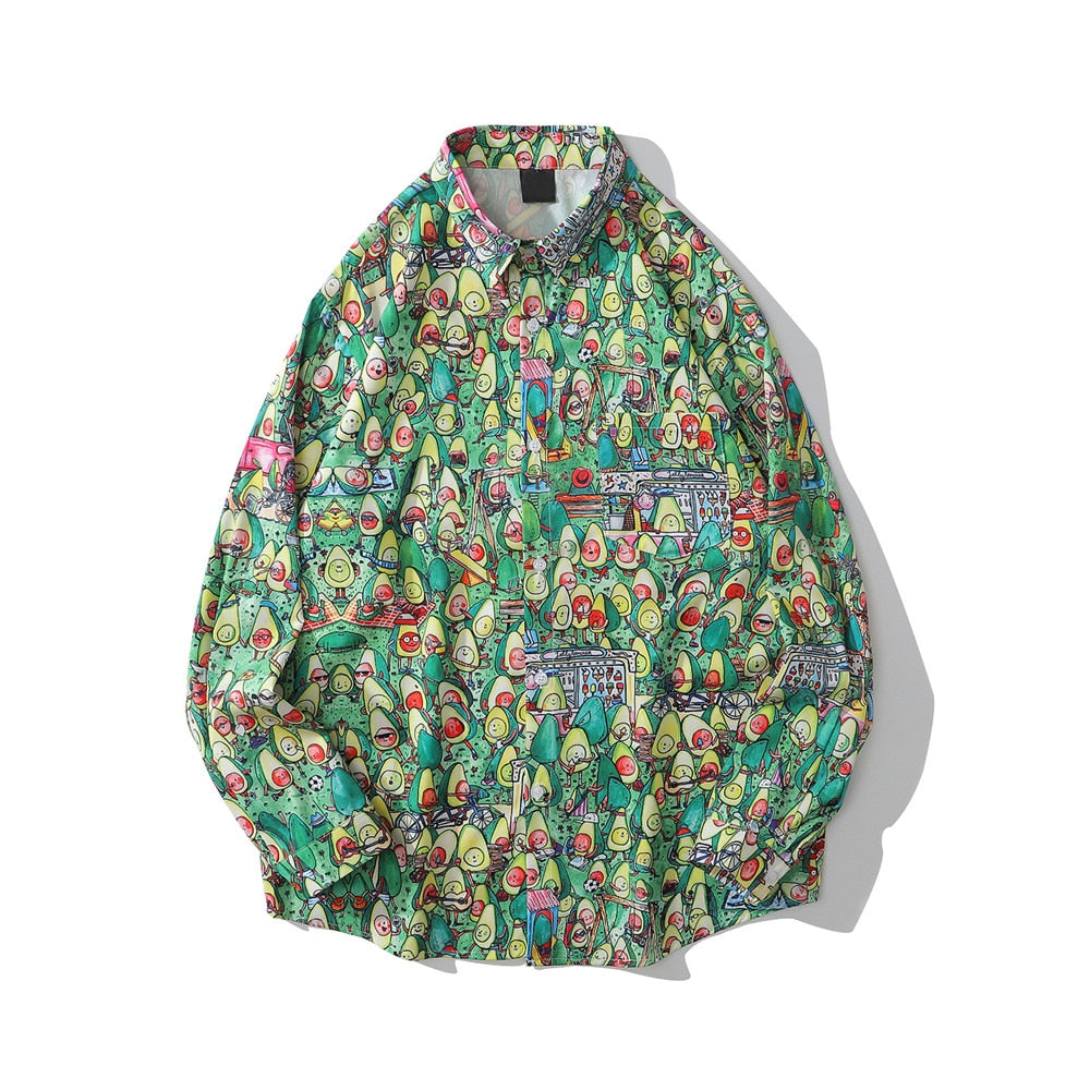 "Group Love" Unisex Men Women Streetwear Graphic Shirt Daulet Apparel