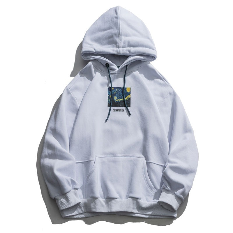 "Van Gogh" Unisex Men Women Streetwear Graphic Hoodie Daulet Apparel