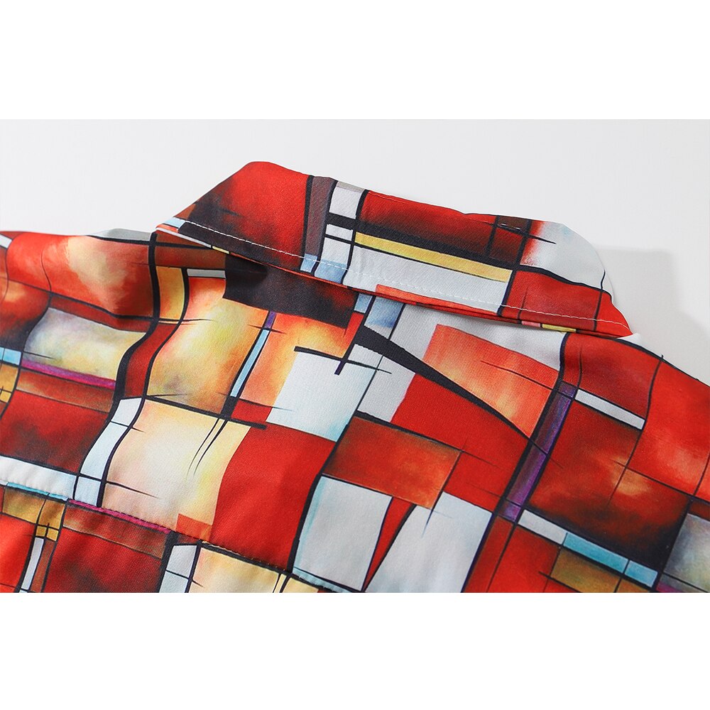 "Open House" Unisex Men Women Streetwear Graphic Shirt Daulet Apparel