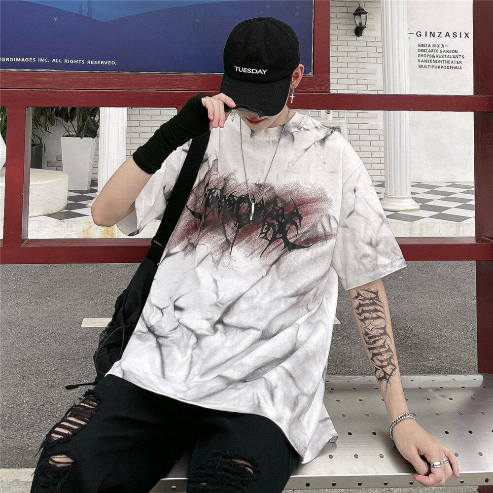 "Statement" Unisex Men Women Streetwear Graphic T-Shirt Daulet Apparel