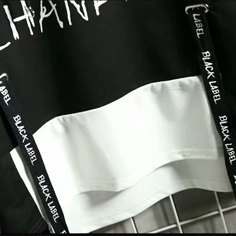 "Who Is There" Unisex Men Women Streetwear Graphic Hoodie Daulet Apparel