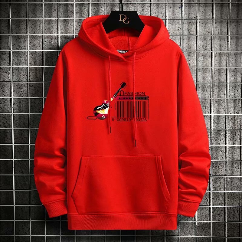 "Barcode" Unisex Men Women Streetwear Graphic Hoodie Daulet Apparel