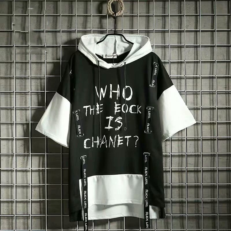 "Who Is There" Unisex Men Women Streetwear Graphic Hoodie Daulet Apparel