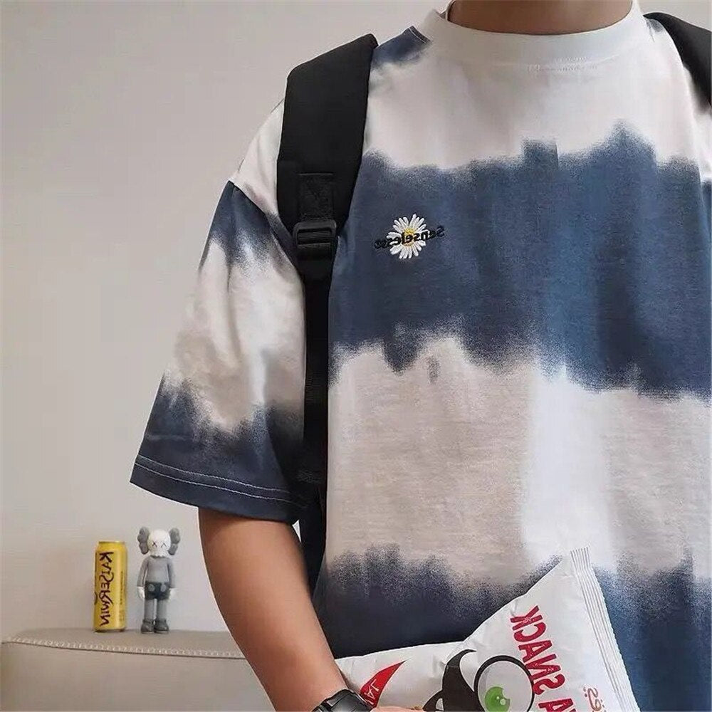 "Tie Dye" Unisex Men Women Streetwear Graphic T-Shirt Collection Daulet Apparel