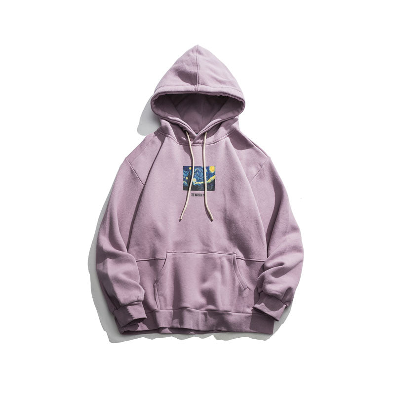 "Van Gogh" Unisex Men Women Streetwear Graphic Hoodie Daulet Apparel