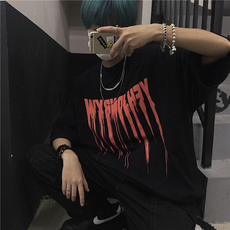 "Loco Drip" Unisex Men Women Streetwear Graphic T-Shirt Daulet Apparel