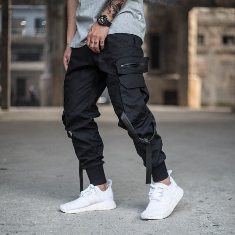 "Late Night" Unisex Men Women Streetwear Cargo Joggers Daulet Apparel