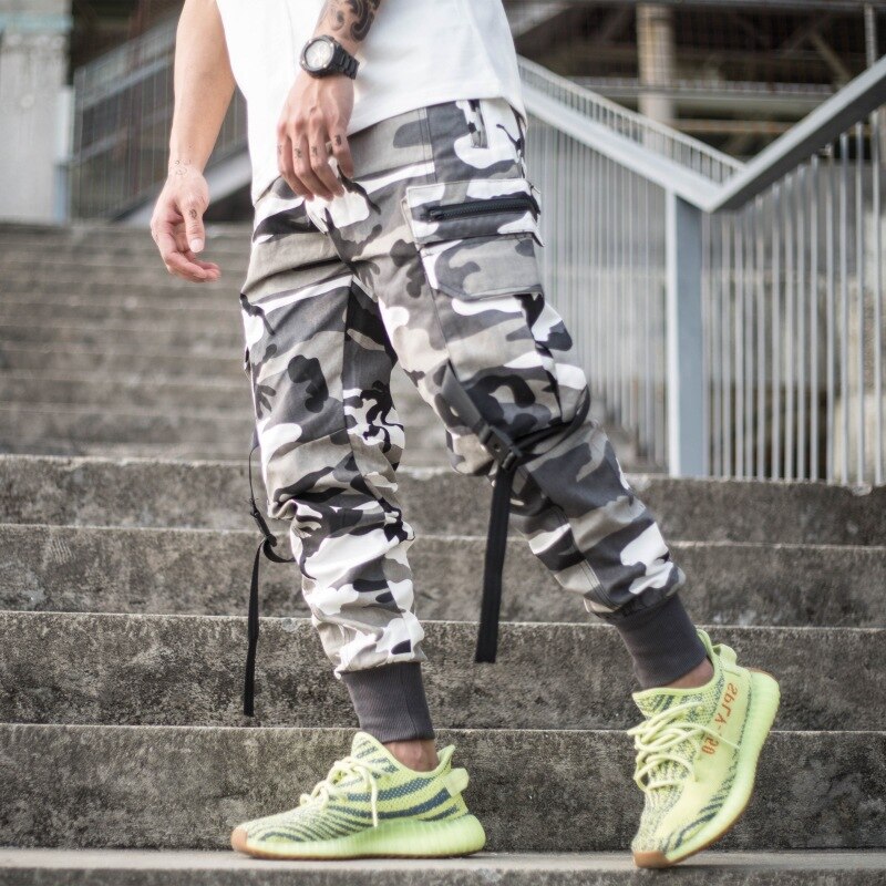 "Late Night" Unisex Men Women Streetwear Cargo Joggers Daulet Apparel