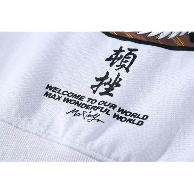 "Carried Away" Unisex Men Women Streetwear Graphic Hoodie Daulet Apparel