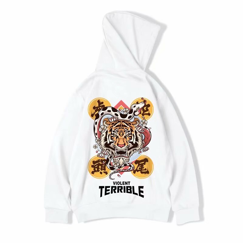 "On Fire" Unisex Men Women Streetwear Graphic Hoodie Daulet Apparel