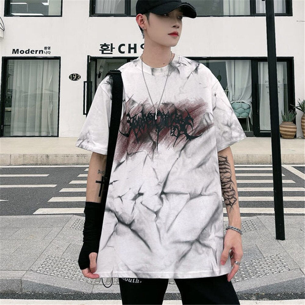 "Statement" Unisex Men Women Streetwear Graphic T-Shirt Daulet Apparel
