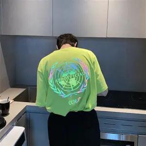 "Targeted" Unisex Men Women Streetwear Reflective Graphic T-Shirt Daulet Apparel