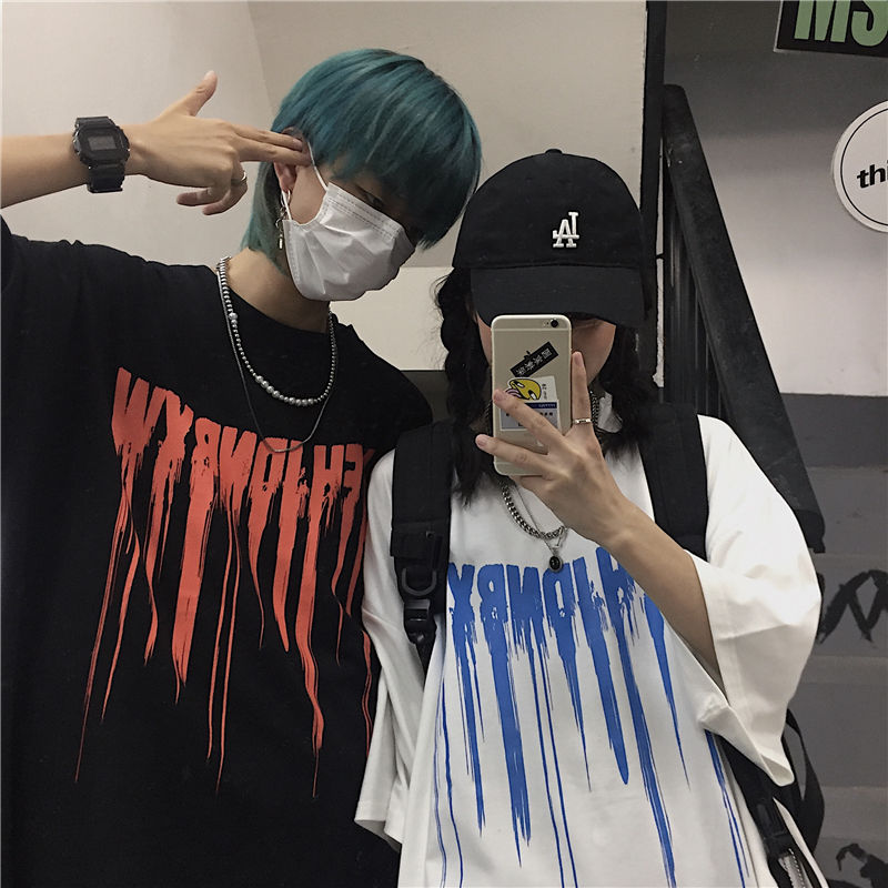 "Loco Drip" Unisex Men Women Streetwear Graphic T-Shirt Daulet Apparel