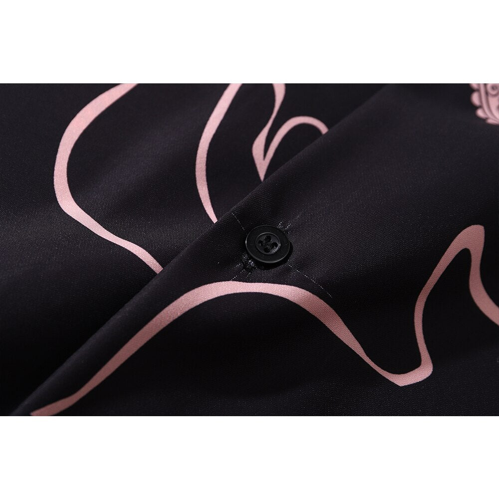 "White Daisy" Unisex Men Women Streetwear Graphic Shirt Daulet Apparel