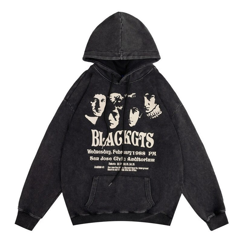 "Beggars" Unisex Men Women Streetwear Graphic Hoodie Daulet Apparel