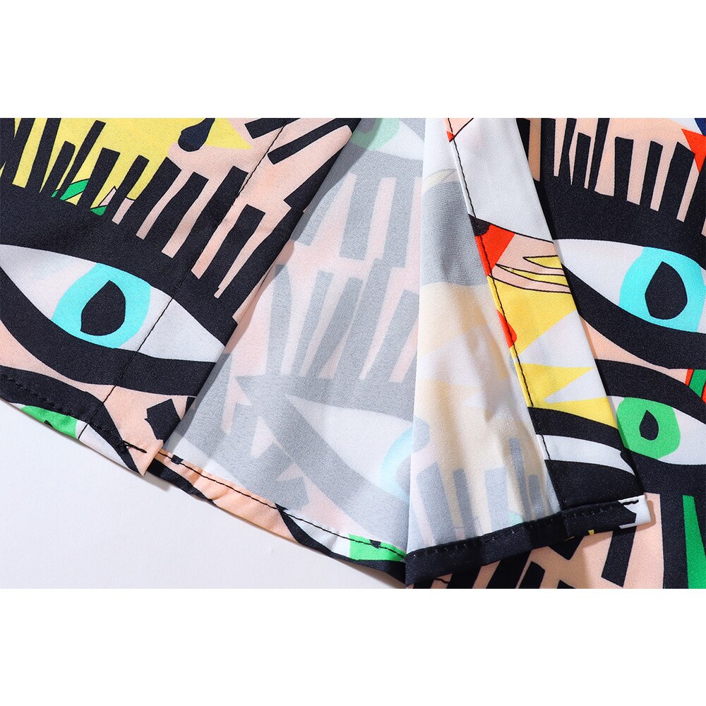 "Double Trouble" Unisex Men Women Streetwear Graphic Shirt Daulet Apparel