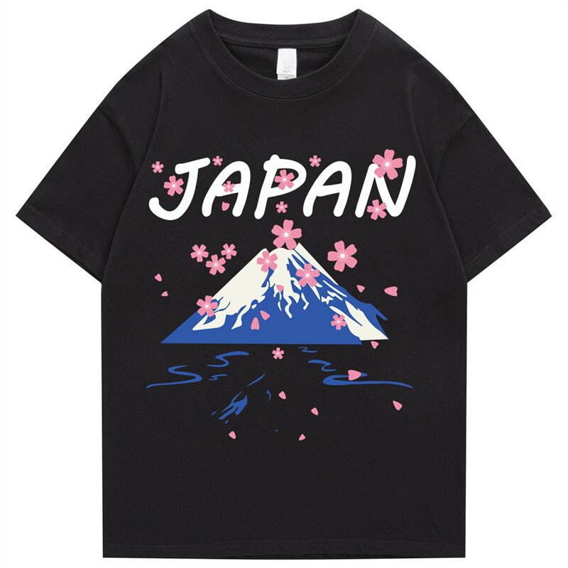 "Japan" Men Women Streetwear Unisex Graphic T-Shirt Daulet Apparel