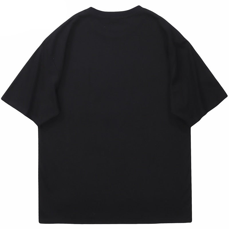 "Sticker" Unisex Men Women Streetwear Graphic T-Shirt Daulet Apparel