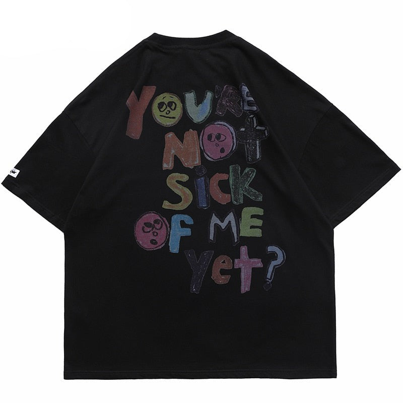 "No More Hope" Unisex Men Women Streetwear Graphic T-Shirt Daulet Apparel