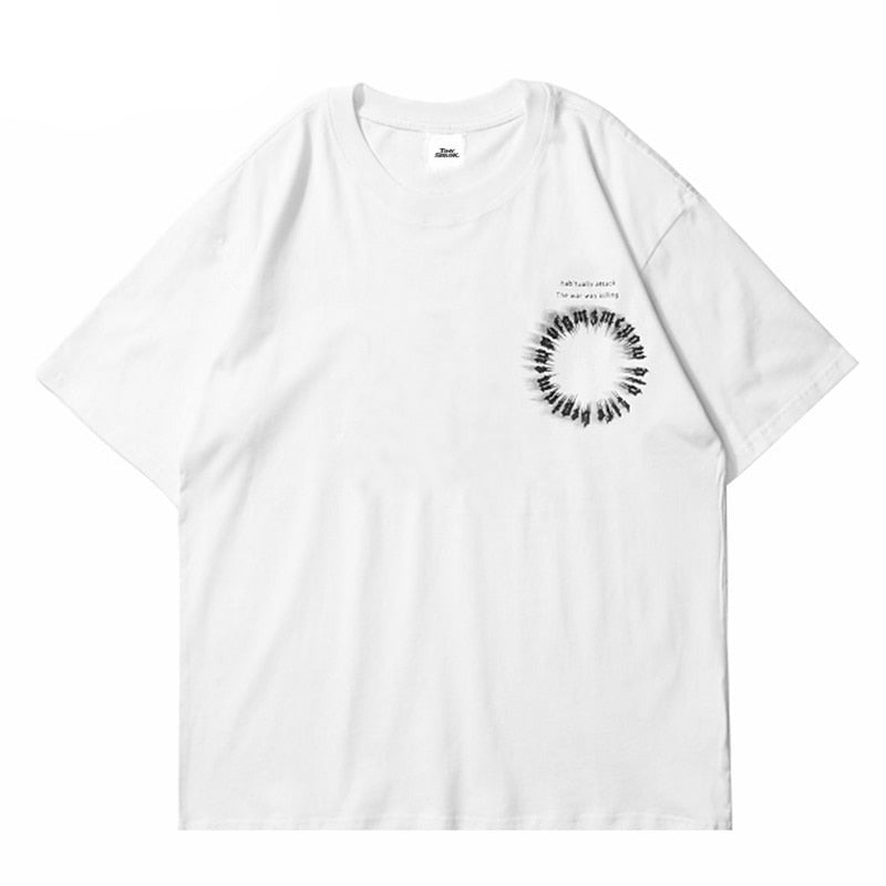 "Summer Sparks" Unisex Men Women Streetwear Graphic T-Shirt Daulet Apparel