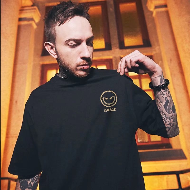 "Why So Serious" Unisex Men Women Streetwear Graphic T-Shirt Daulet Apparel