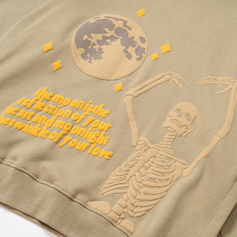 "Bow Dow" Unisex Men Women Streetwear Graphic Hoodie Daulet Apparel