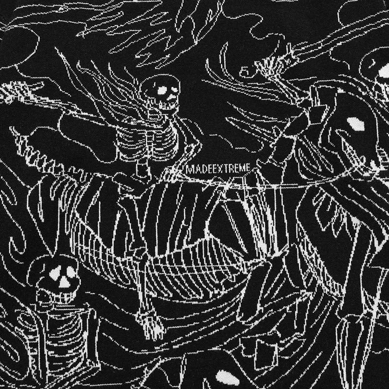 "Dead Army" Unisex Men Women Streetwear Graphic Sweater Daulet Apparel