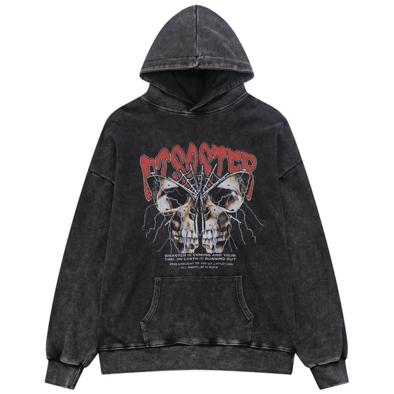 "Booster" Unisex Men Women Streetwear Graphic Hoodie Daulet Apparel