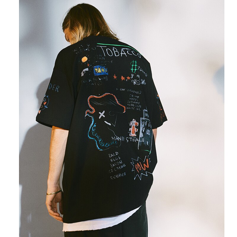 "Growing Pains" Unisex Men Women Streetwear Graphic T-Shirt Daulet Apparel