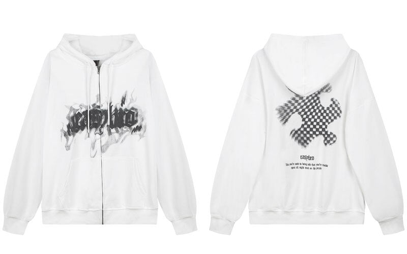 "Dark Sunshine" Unisex Men Women Streetwear Graphic Hoodie Daulet Apparel