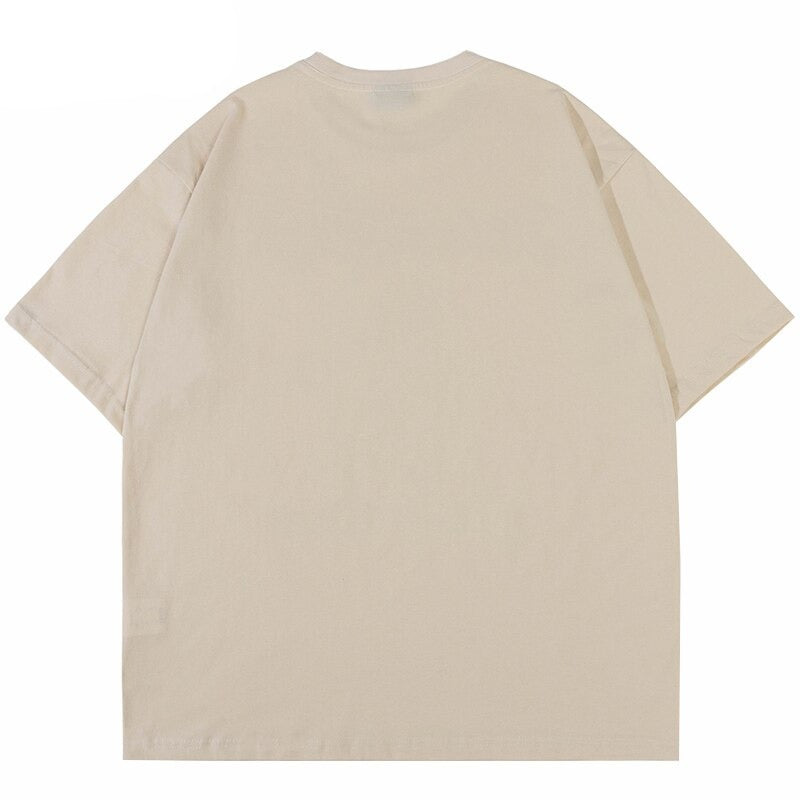 "Keep It Simple" Unisex Men Women Streetwear Graphic T-Shirt Daulet Apparel