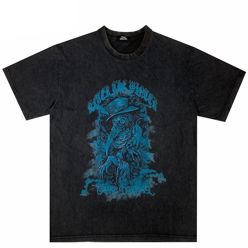 "The Doctor" Unisex Men Women Streetwear Graphic T-Shirt Daulet Apparel