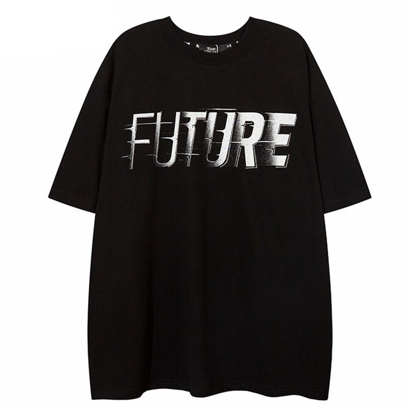 "Future" Unisex Men Women Streetwear Graphic T-Shirt Daulet Apparel