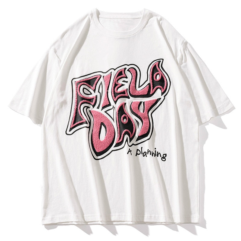 "Training Day" Unisex Men Women Streetwear Graphic T-Shirt Daulet Apparel