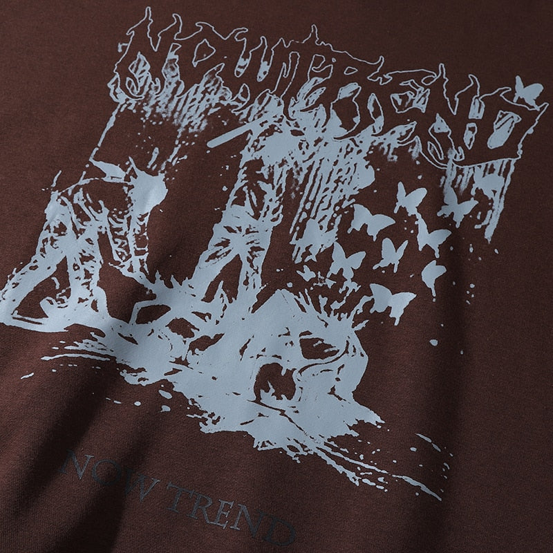 "Life Starts Now" Unisex Men Women Streetwear Graphic Hoodie Daulet Apparel