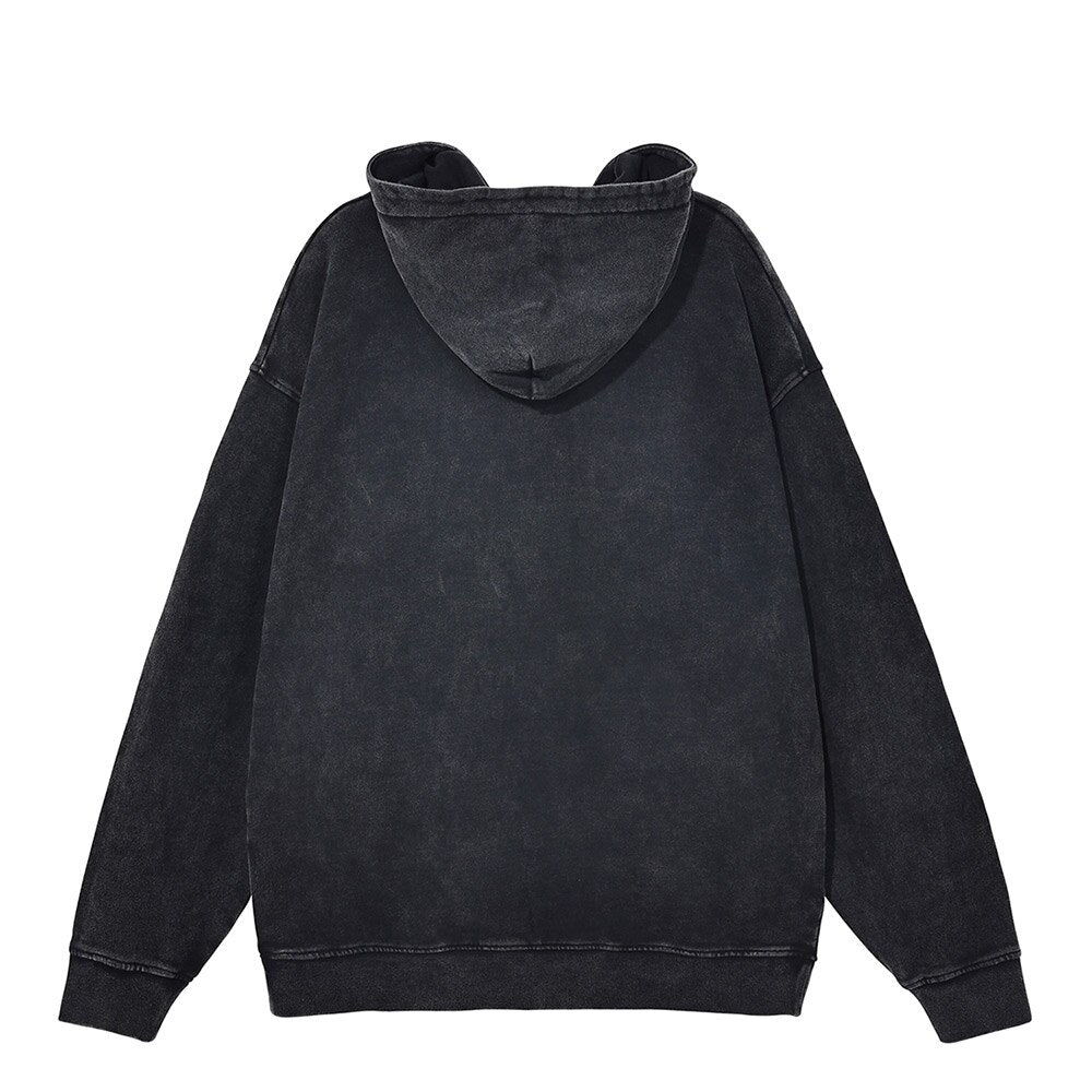 "Ancient Flame" Unisex Men Women Graphic Streetwear Hoodie Daulet Apparel